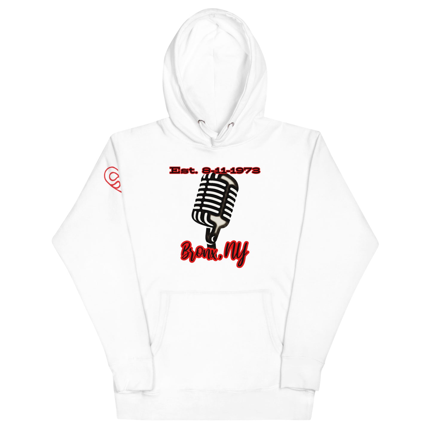 Hip Hop is 50 "One Mic" Hoodie