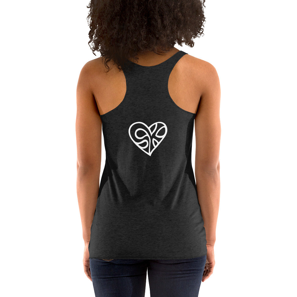 Black Love Women's Racerback Tank