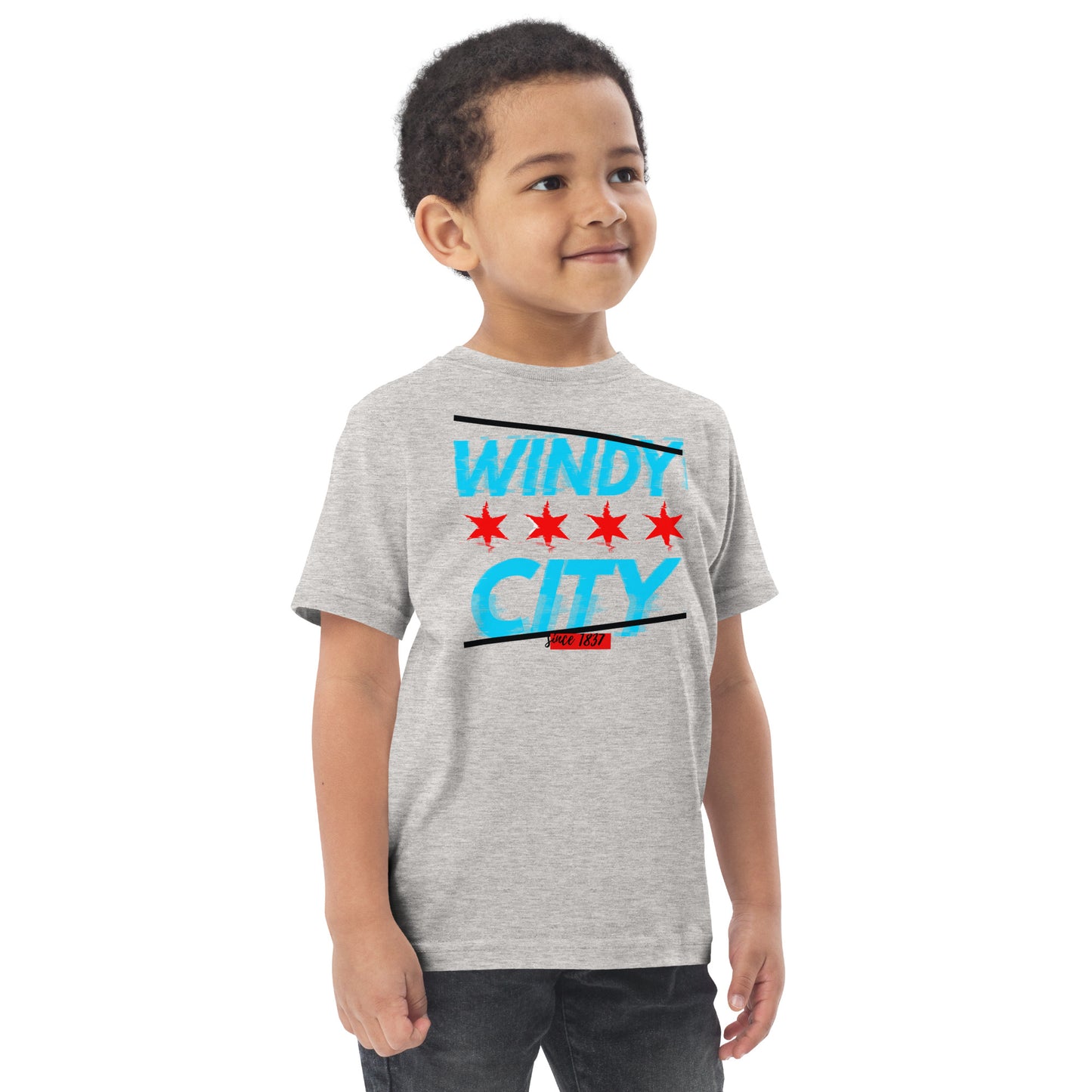 WIndy City (Toddler jersey t-shirt)