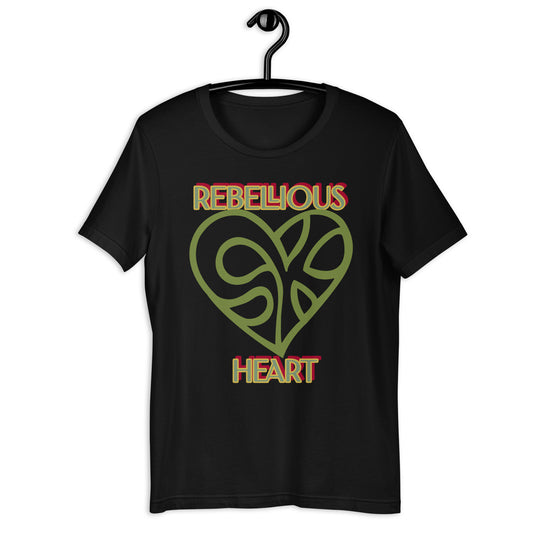 Rebellious Heart (Unisex t-shirt)