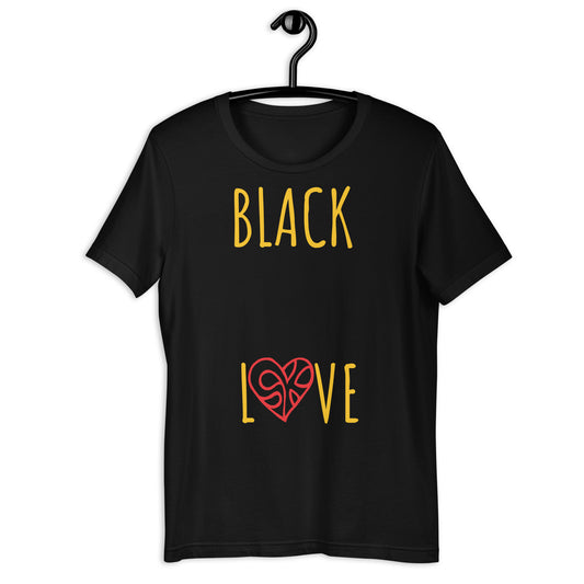 Black Love Unisex t-shirt