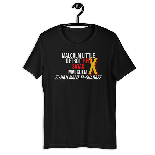 Malcolm Evolution Unisex t-shirt