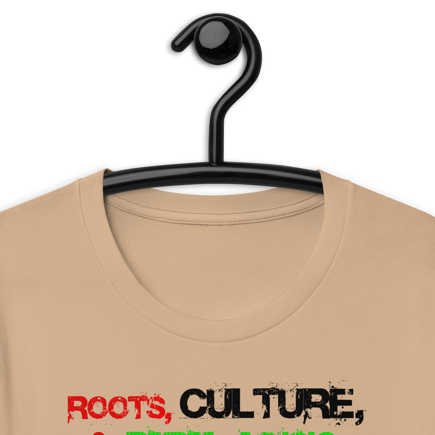 Roots, Culture, and Rebel Music Unisex t-shirt