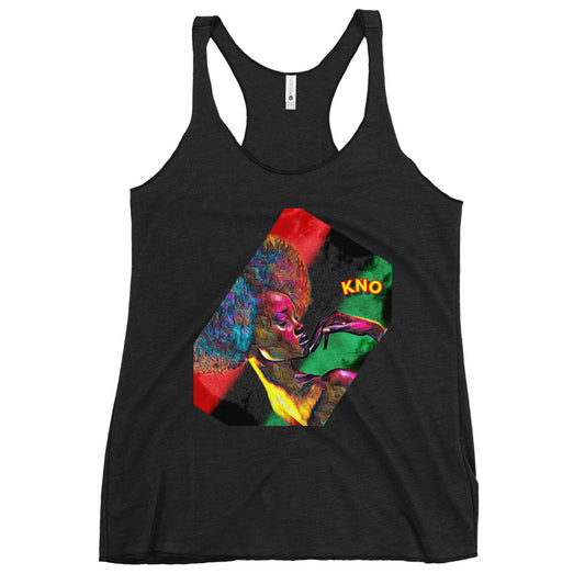 US - (Women's Racerback Tank)