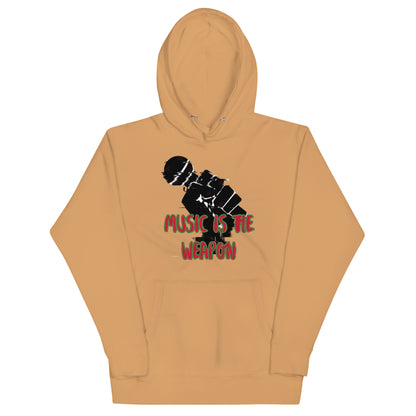 Music is the Weapon Hoodie
