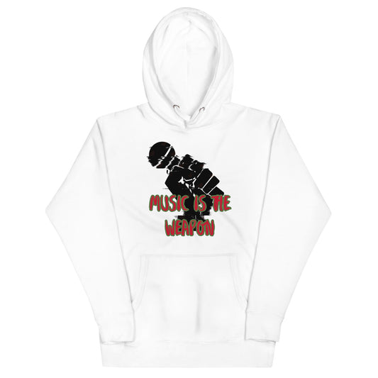 Music is the Weapon Hoodie